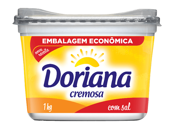 Mkp Doriana Cremosa com sal 1kg