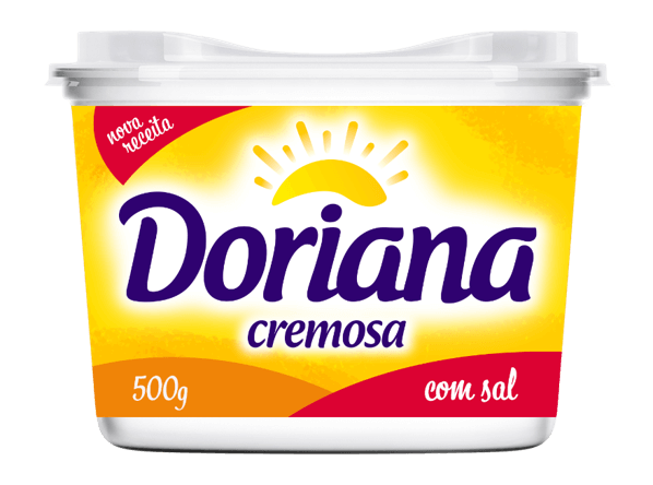 Mkp Doriana Cremosa com sal 500g
