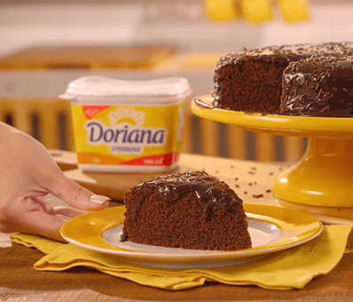 Receita de Bolo de Chocolate Simples